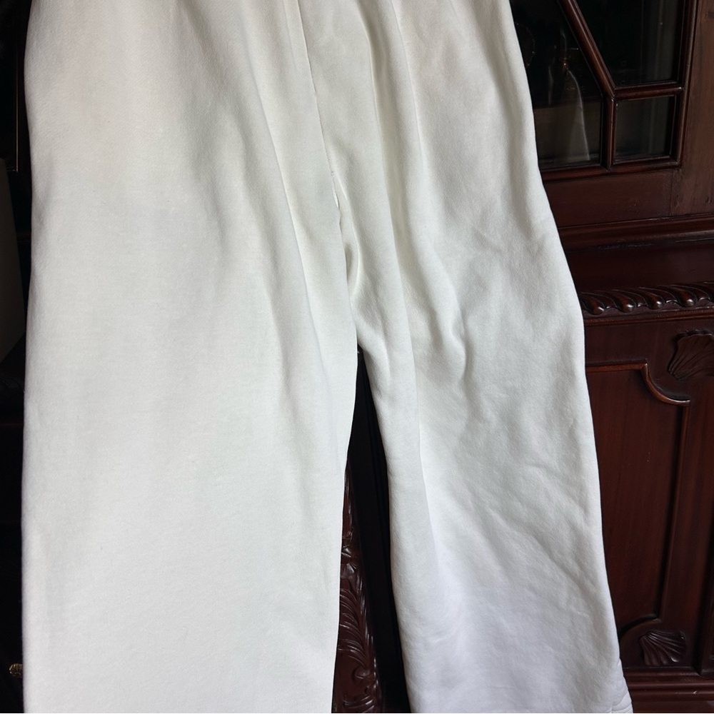 Nike Phoenix Fleece Women's Wide Leg Pants And Sweater Matching Set - Picture 15 of 15